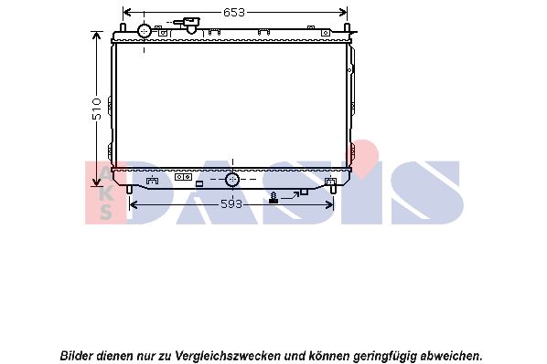 AKS DASIS Radiators, Motora dzesēšanas sistēma 510092N